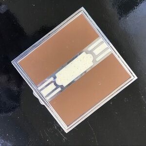 Set of 2 Art Deco Inlaid Chrome and Wood Trinket Box